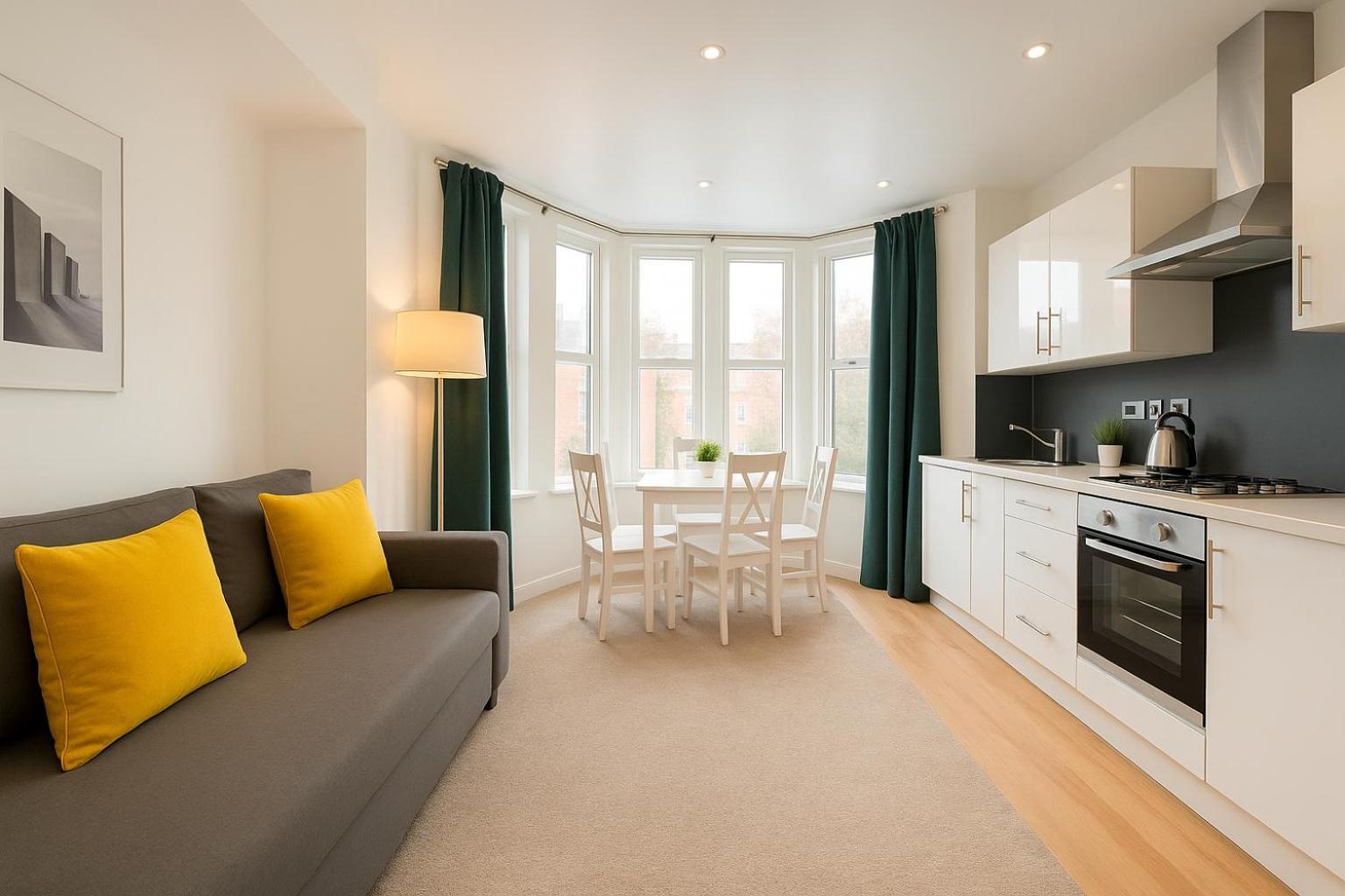 Stylish Modern Apartment For Up To 4 Nr Citycentre Cardiff Bagian luar foto